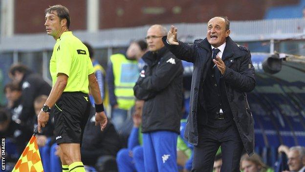 Former Sampdoria head coach Delio Rossi