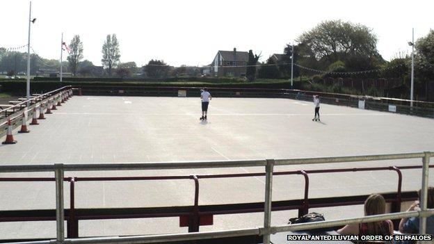 Dovercourt roller-skating rink