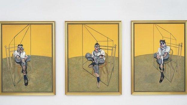 Francis Bacon's Three Studies of Lucian Freud