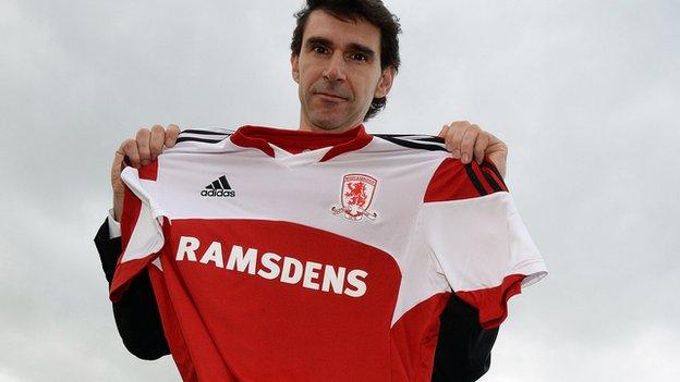 Middlesbrough manager Aitor Karanka