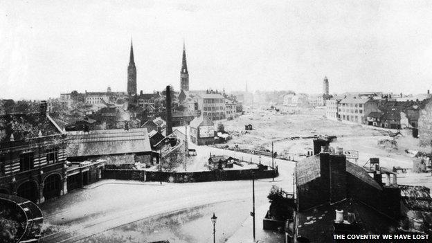 A view of Broadgate in 1936