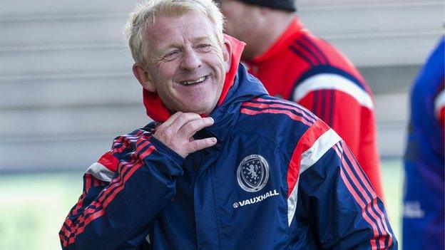 Scotland manager Gordon Strachan