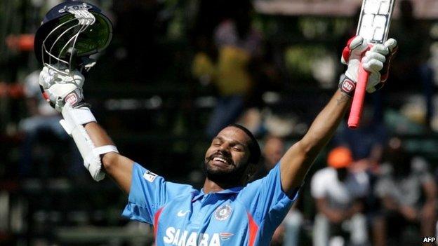 India batsman Shikhar Dhawan