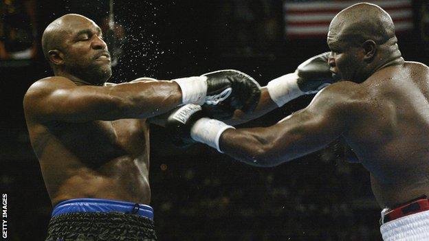 James Toney (right)