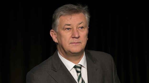 Celtic chief executive Peter Lawwell