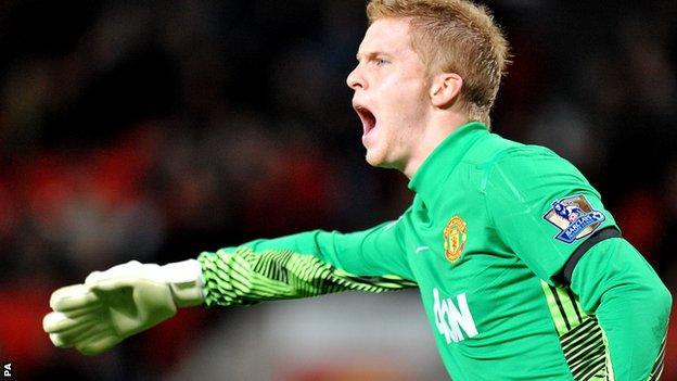 Man Utd keeper Ben Amos