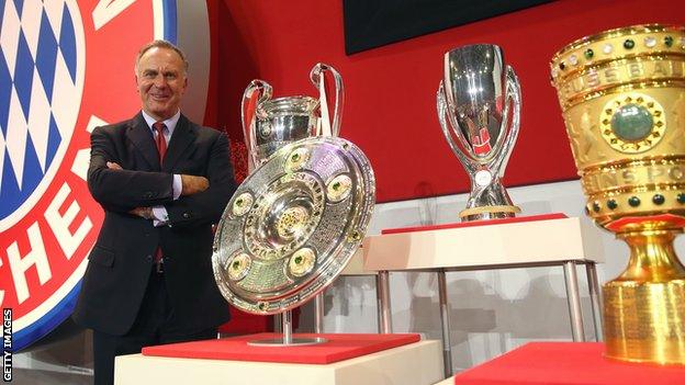 Bayern Munich chairman Karl-Heinz Rummenigge