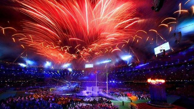 Closing ceremony of the London Paralympics