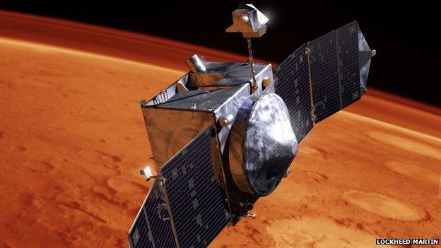 Maven artist's impression