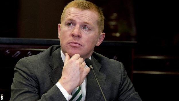 Celtic manager Neil Lennon