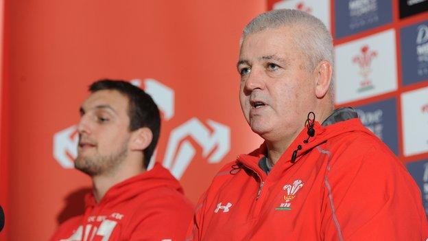 Warren Gatland and Sam Warburton