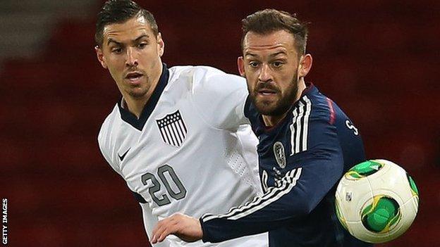 Steven Fletcher (right) has returned to Sunderland