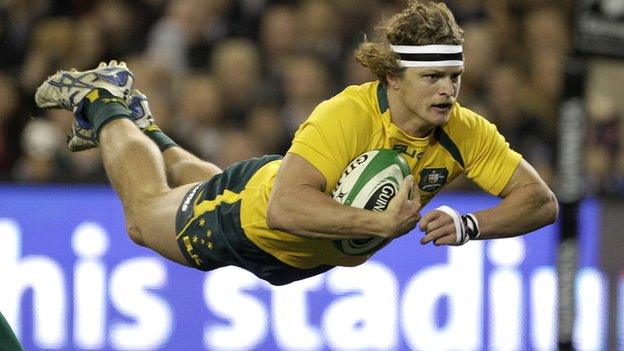 Australia winger Nick Cummins is one of the six players banned for drinking