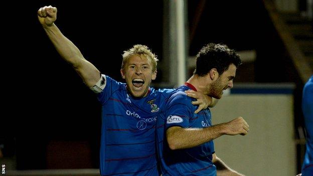 Inverness CT captain Richie Foran