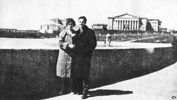 Lee Harvey Oswald and his wife