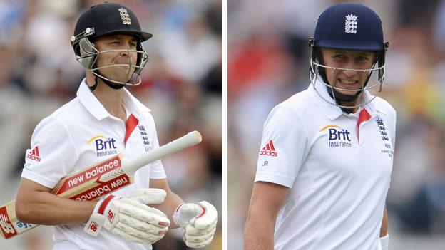 Jonathan Trott and Joe Root