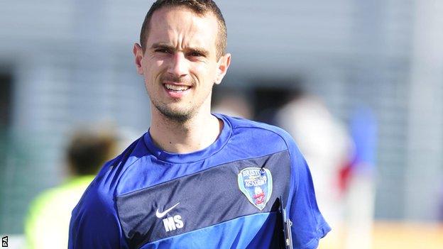 New England Women manager Mark Sampson