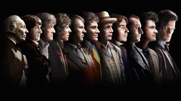 All the Doctor Who Doctors from William Hartnell to Matt Smith