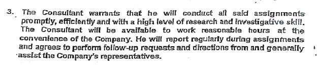 Another paragraph from the Mulcaire contract