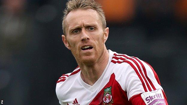 Wrexham striker Brett Ormerod