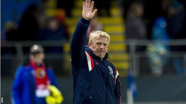 Scotland manager Gordon Strachan