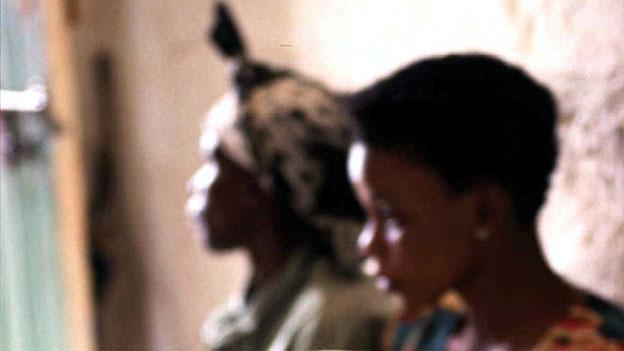 Prostitutes at a Nairobi clinic in 1997