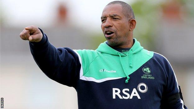 Ireland coach Phil Simmons