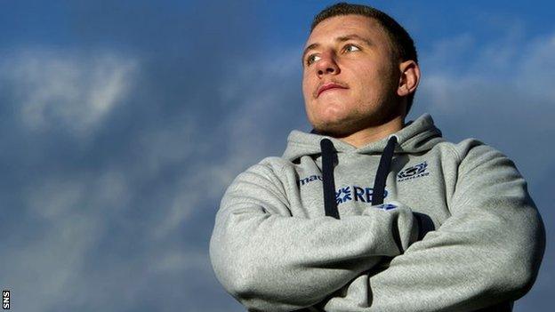 Scotland fly-half Duncan Weir