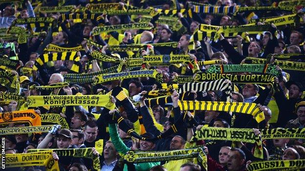 Dortmund's fans