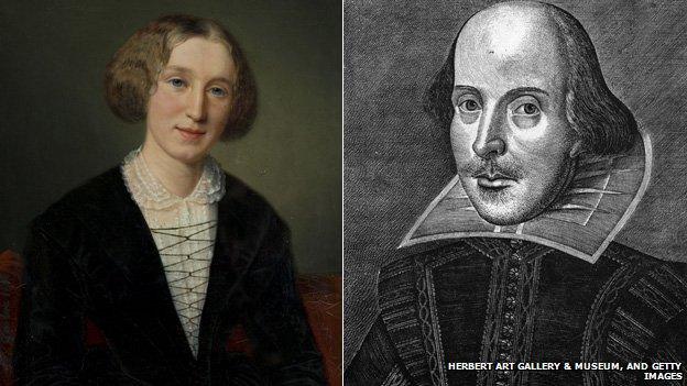 George Eliot and William Shakespeare