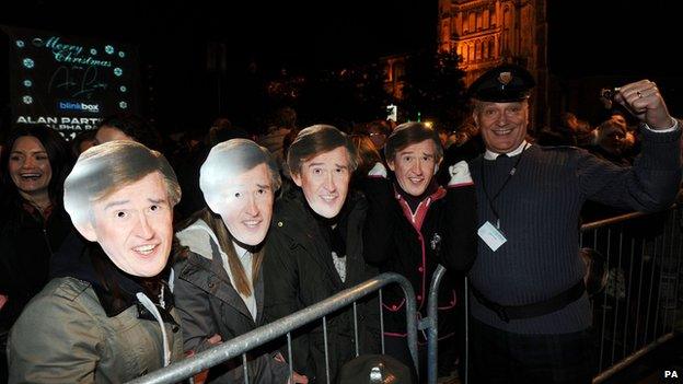 Alan Partridge lights, Norwich