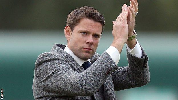 Accrington Stanley boss James Beattie