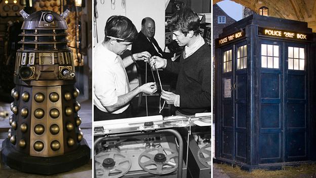 Dalek, Brian Hodgson and Tardis