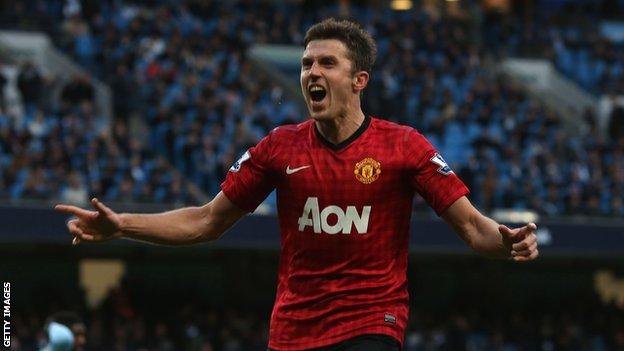 Manchester United midfielder Michael Carrick