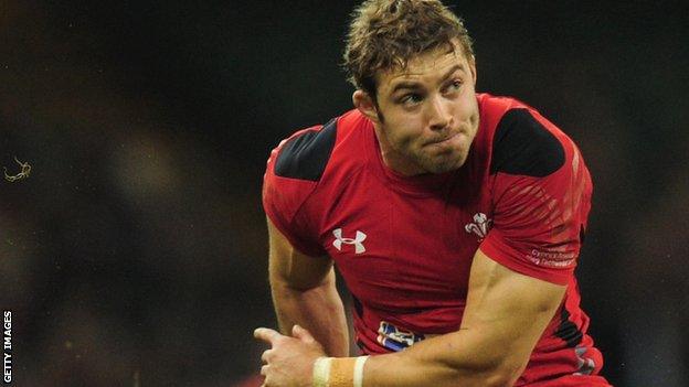 Wales full-back Leigh Halfpenny