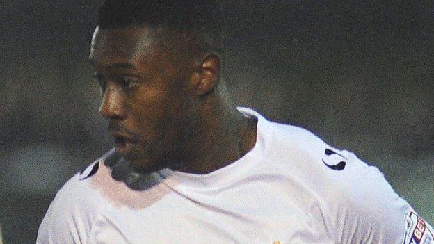 Port Vale winger Jennison Myrie-Williams