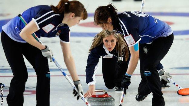 Scotland skip Eve Muirhead