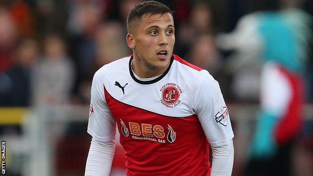 Fleetwood's Antoni Sarcevic