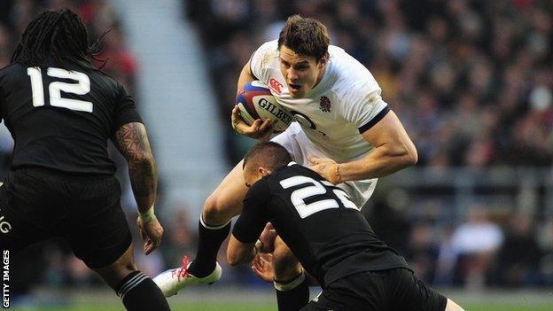 England's Joel Tomkins will miss the start of the Six Nations