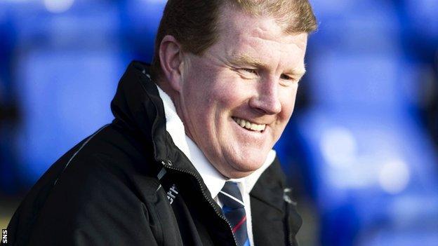 Inverness CT caretaker manager Duncan Shearer