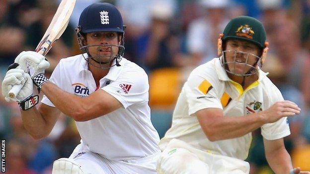 Alastair Cook and David Warner