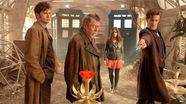 Scene from Day Of The Doctor