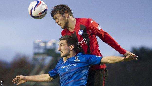 Graeme Shinnie and Murray Davidson