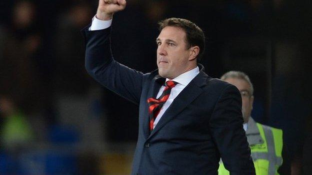 Cardiff City manager Malky Mackay