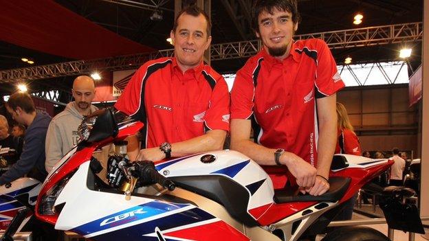 John McGuinness and Conor Cummins