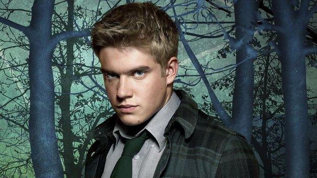 Wolfblood teen Rhydian Morris