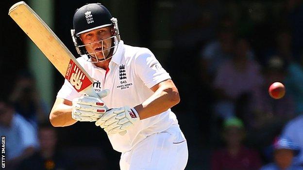 Jonathan Trott in action for England