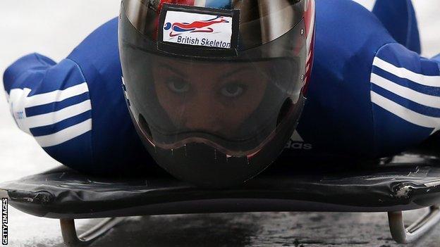 Skeleton world champion Shelley Rudman