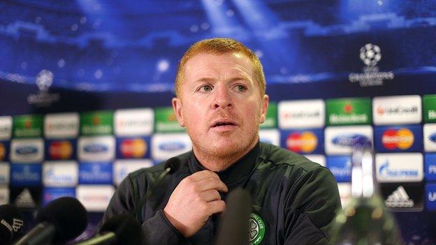 Celtic manager Neil Lennon