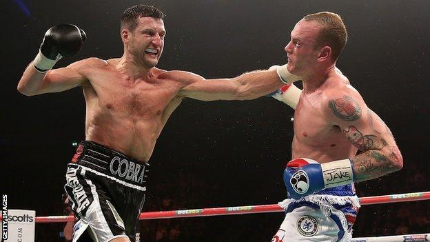 Carl Froch and George Groves